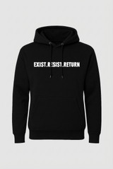 Exist, Resist, Return - Unisex Palestinian Hoodie