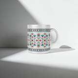 Butterfly Palestinian Tatreez | Palestine Tatreez Pattern Coffee Mug
