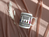 Butterfly Palestinian Wedding | Palestine Wedding Pattern Coffee Mug 