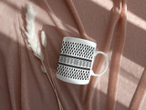 Butterfly Palestinian keffiyeh | Palestine Pattern Coffee Mug 