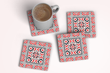 Tatreez Roots Ceramic Coaster