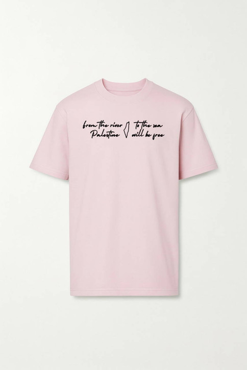 From the River to the Sea — Unisex Palestinian Heavyweight T-Shirt
