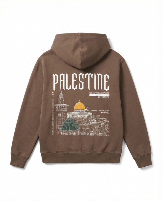 Be On The Right Side of History - Unisex Palestinian Hoodie