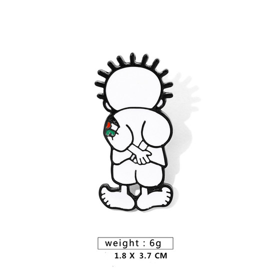 Handala Palestine Pin
