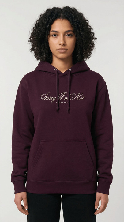 Sorry I'm Not Staying Silent - Unisex Palestinian Hoodie