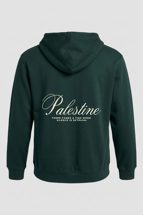 Sorry I'm Not Staying Silent — Unisex Palestine Activist Hoodie
