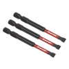AK8252 Slotted 5.5mm Impact Power Tool Bits 75mm - 3pc