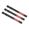 AK8271 TRX-Star T40 Impact Power Tool Bits 75mm - 3pc