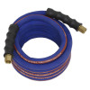 AH5R Air Hose 5m x 8mm with 1/4in BSP Unions Hvy Duty