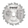 Trend Wood Cordless Circular Saw Blade 140mm x 20mm x 12T