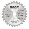 Trend Wood Cordless Circular Saw Blade 160mm x 20mm x 28T