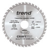 Trend Wood Cordless Circular Saw Blade 165mm x 30mm x 40T