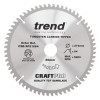 Trend Aluminium/Plastic Circular Saw Blade 216mm x 30mm x 64T
