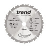 Trend Wood Cordless Mitre Saw Blade 190mm x 20mm x 24T