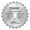 Trend Wood Mitre Saw Blade 260mm x 30mm x 24T