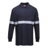 Portwest FR03 Modaflame Knit FR Long Sleeve Polo Shirt Portwest FR03 Modaflame Knit FR Long Sleeve Polo Shirt