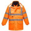 Portwest RT27 Hi-Vis Breathable 7-in-1 Traffic Jacket Portwest RT27 Hi-Vis Breathable 7-in-1 Traffic Jacket
