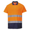 Portwest S174 Hi-Vis Cotton Comfort Contrast Polo Shirt S/S
