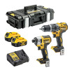 Dewalt DCK266P2 Combi & Impact Driver 2 x 5Amp