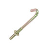 M8 x 140 Hook Bolt & Nut Zinc/Yellow