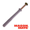 M5 x 30 Hammer-in Nylon Fixings (100)