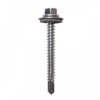 5.5 x 50 Light Section Tek Screw c/w Washer (100)