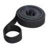 Self-Wrap Hook & Loop Tape Black 25mm x 5mtr