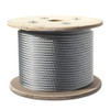 6mm (7x7) Galvanised Wire Rope 50mtr