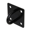 Chain Plate Staple 50mm x 50mm Black