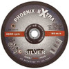SILVER 125mm x 6mm x 22mm DPC INOX (25) Grinding Disc