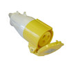 Faithfull Yellow Socket 32 Amp 110 Volt