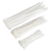 CT75W Cable Tie Assorted White Pack of 75