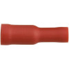 Insulated Terminal Red Recep Socket 4.0mm (100)