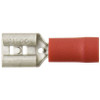 Insulated Terminal Red Push On Female 6.3mm (100)