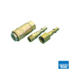 Air Line Coupling Set 1/4in BSP 3pce
