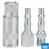 1/4in BSP Air Line Coupling Set 3pce