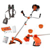 Parker 52cc Petrol Brush Cutter Grass Line Trimmer