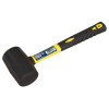 RMB150 Rubber Mallet 1.5lb Fibreglass Shaft