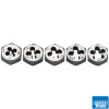 Metric Hexagon Die Nut Set 5pce