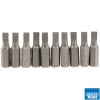 4.5mm 1/4in Hex Plain Slot Bit 25mm Long x 10