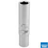 1/4in Sq Drive 6 Point Deep Socket 8mm