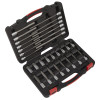 AK89000 Hex Socket Bit Set 30pc 3/8in Sq Drive