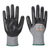 A621 Cut 3/4 Nitrile Foam Glove Black S