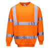 B303 Hi-Vis Sweatshirt Orange 4XL