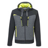 DX472 DX4 Zipped Hoodie  Grey/Black 3XL