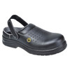 FC03 Portwest Compositelite ESD Perforated Safety Clog SB AE Black 6 (EU 39)