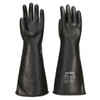 A802 Heavyweight Latex Rubber Gauntlet Black XL