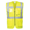 S476 Berlin Hi-Vis Executive Vest  Yellow M