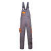 TX12 Portwest Texo Contrast Bib and Brace Grey 3XL Regular