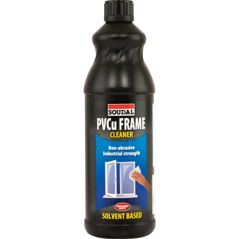 Soudal PVCu Solvent Based Frame Cleaner 1l - Diamond Industrial Supplies
